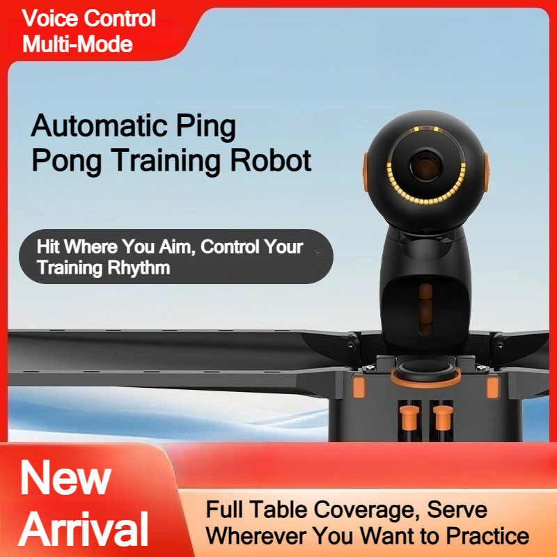Table Tennis Robot - روبوت ذكي لتدريب تنس الطاولة مع