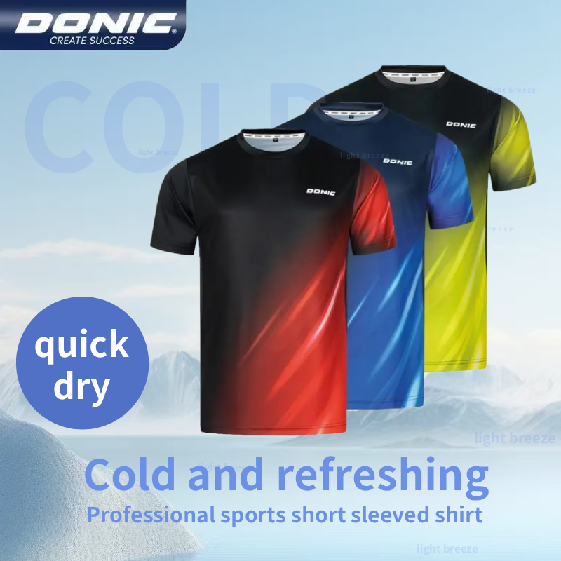 Table Tennis Jersey Butterfly - تي شيرت Donic لتنس الطاولة صيفي