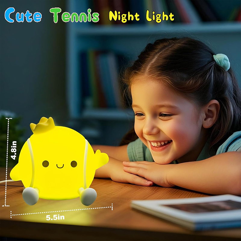 مصباح ليلي لطيف على شكل مضرب ت - مراجعة Table Tennis App وسعره