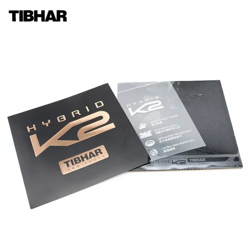 مطاط تنس الطاولة TIBHAR HYBRID - مراجعة Table Tennis Germany وسعره
