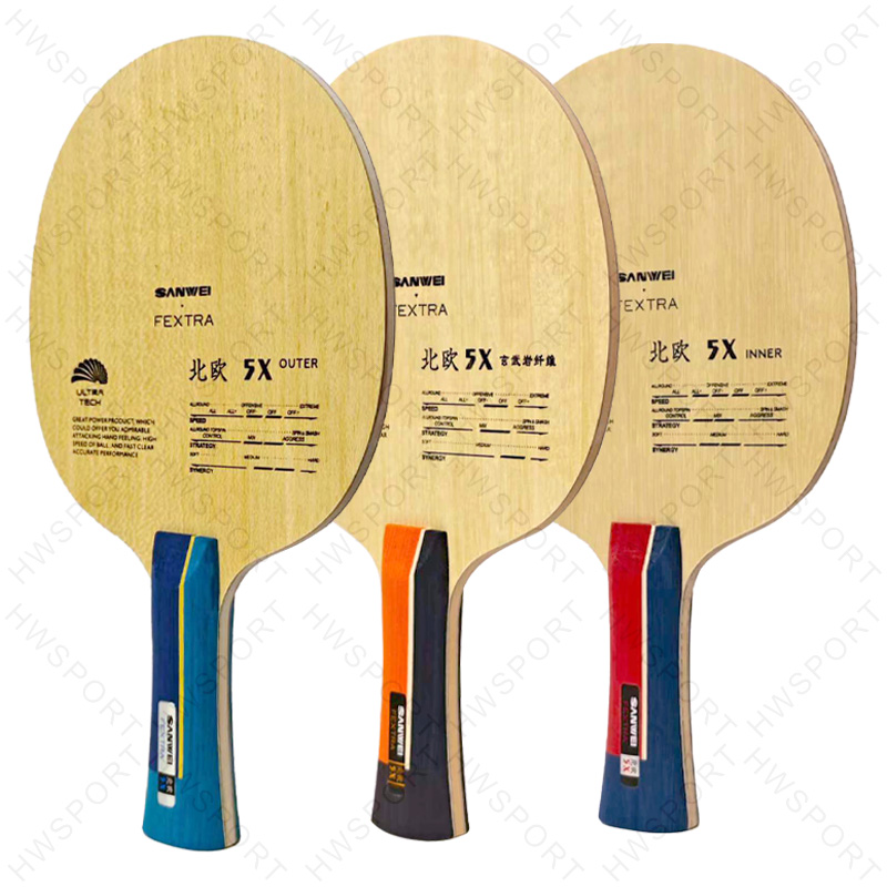 SANWEI FEXTRA 5X شفرة تنس الطا - مراجعة Table Tennis Zlc وسعره