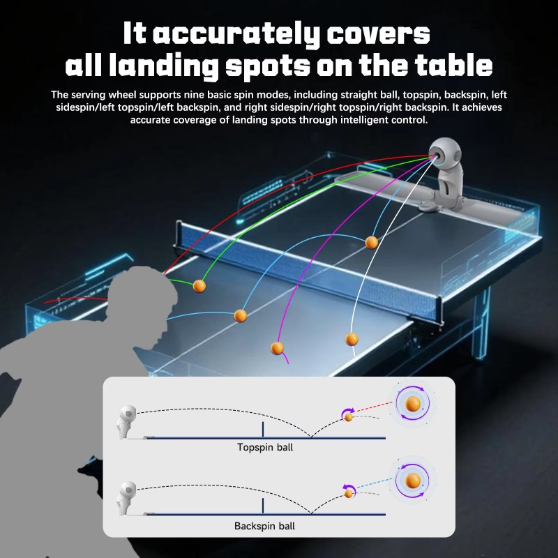 الإصدار الجديد من آلة تدريب تن - مراجعة Table Tennis App وسعره