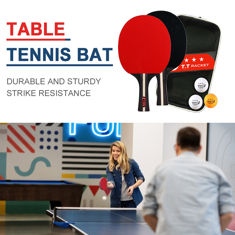 مضرب تنس طاولة احترافي مع 2 مض - مراجعة Table Tennis Tournament وسعره