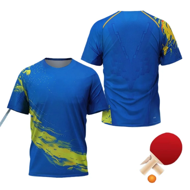 قميص رياضي للرجال بتصميم تنس ا - مراجعة Table Tennis China وسعره