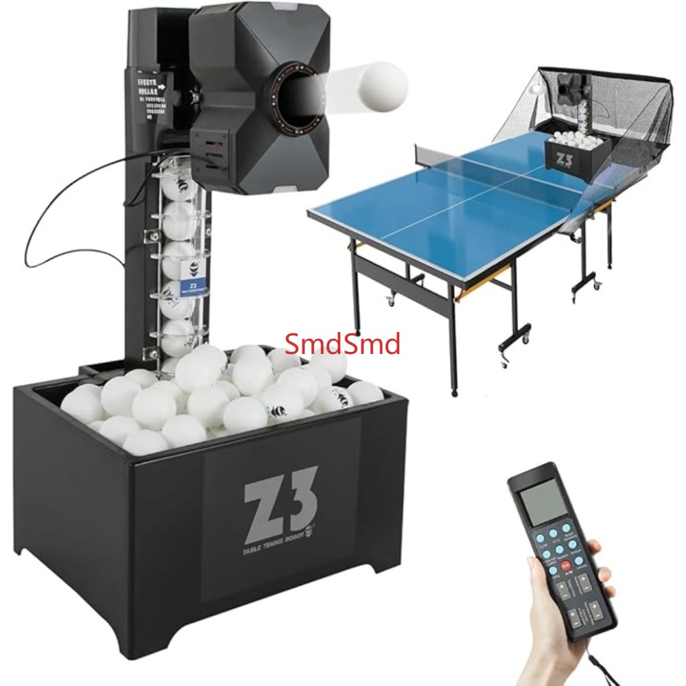 أحدث روبوت تنس طاولة أوتوماتيك - مراجعة Table Tennis Robot وسعره