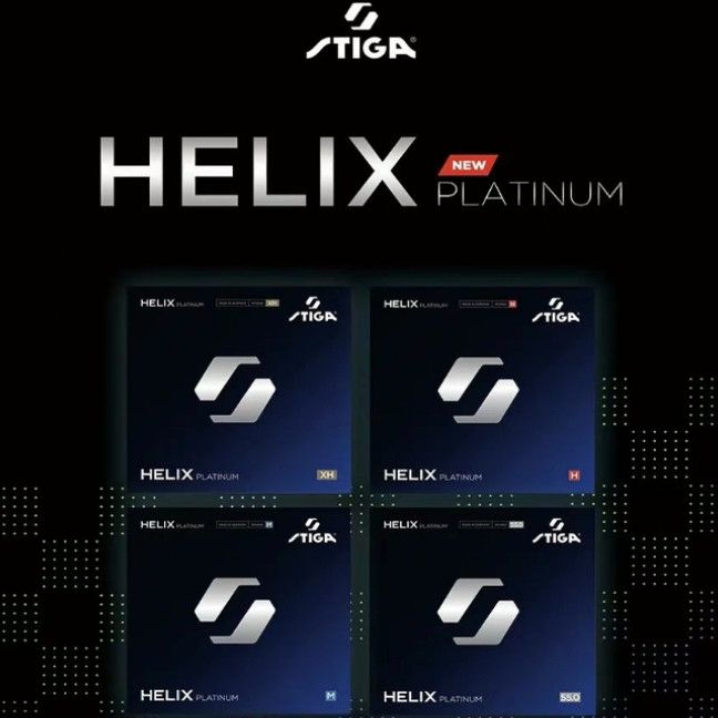 مطاط تنس الطاولة STIGA HELIX P - مراجعة Table Tennis Elite Series وسعره